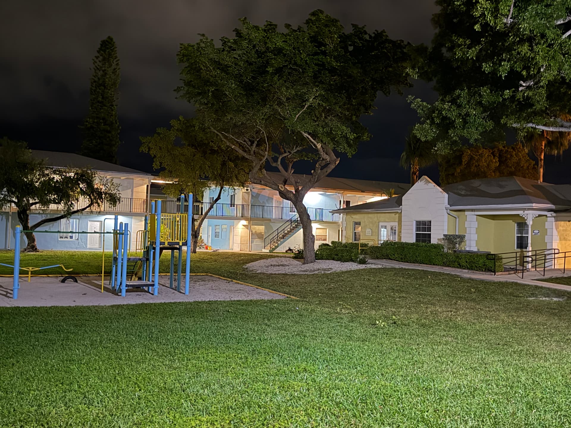 Apartment & Commercial Complex Maintenance — Apartment complex playground and grounds — night service
